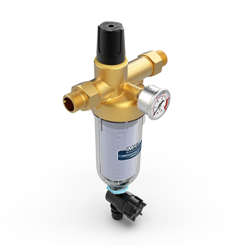 Yüksek Akış Hızı 5T/h 50Micron Spin Down Tüm Ev Suyu Ön Filtresi Imrita
