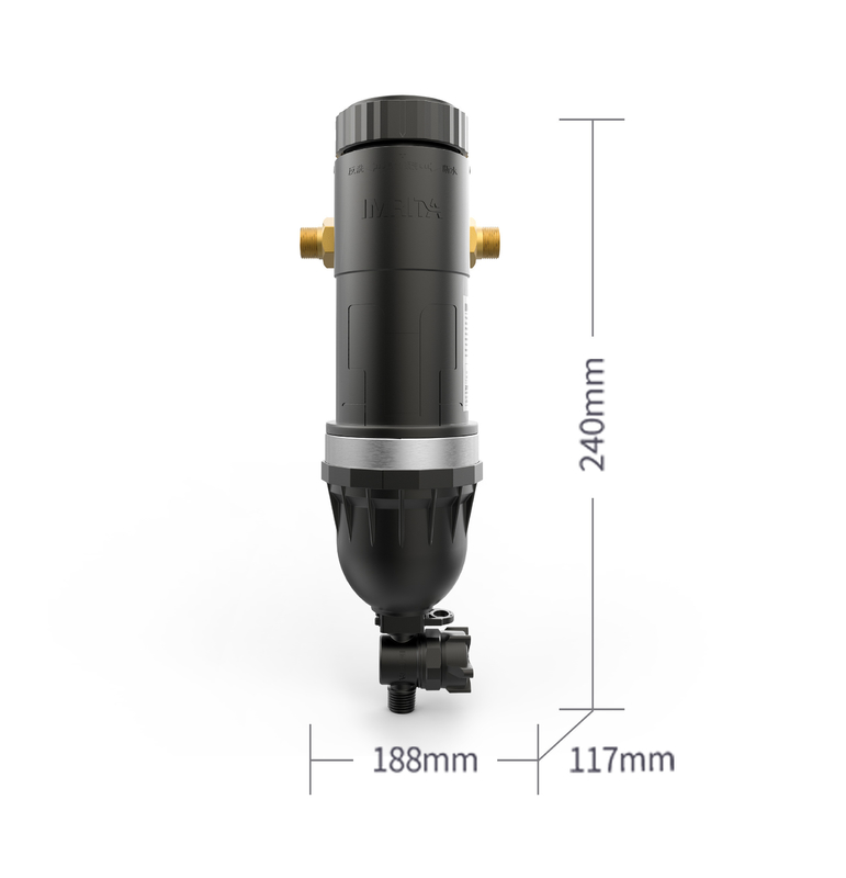 Su 50/60Hz Dayanıklı İçin Geri Yıkama Yeniden Kullanılabilir Tüm Ev Ön Filtresi