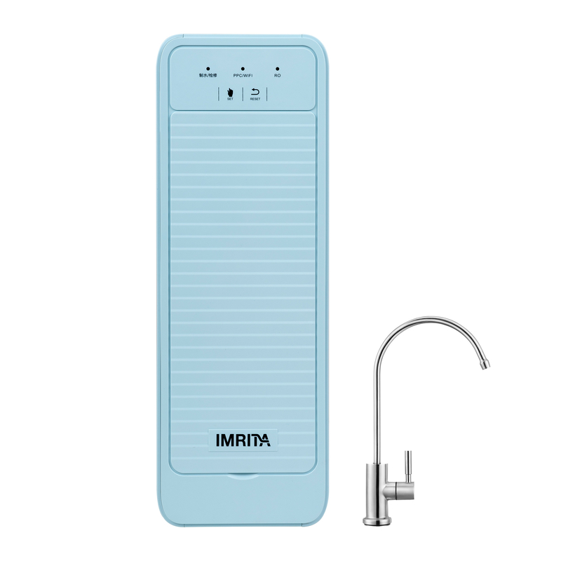 Plastik Tankless RO Su Filtresi Sistemi, 0.0001micron İçme Suyu Arıtma Sistemi