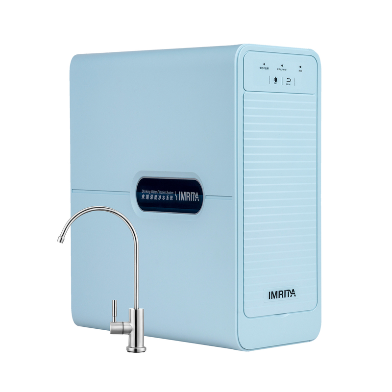 0.1Mpa-0.4Mpa Ters Ozmoz Su Arıtma Sistemi Tankless 3 Aşamalı