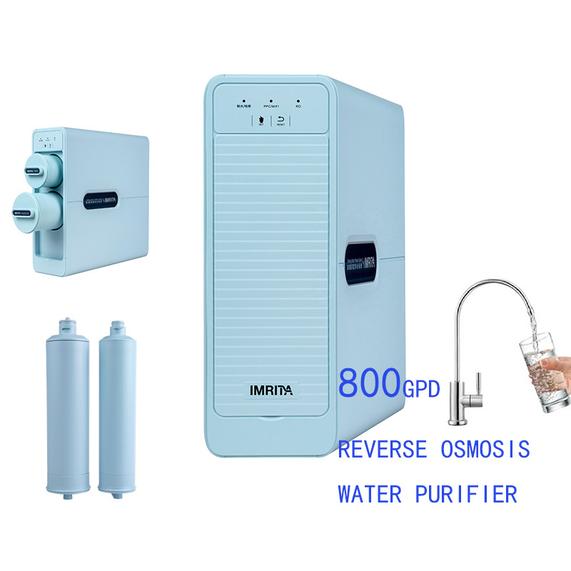 Sağlıklı ve Saf Su için 800GPD Akış Ev Filtre Sistemi