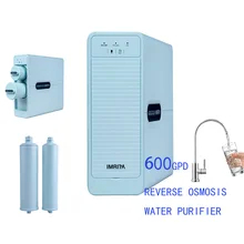 IMRITA Sıcak Satış Lavabo Altında Ters Osmoz Su Filtre Makinesi Tanksız 600GDP Ro Sistem Su Temizleyicisi